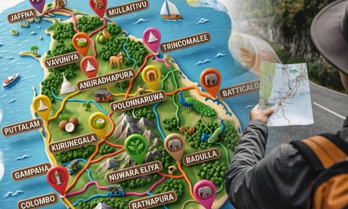 Map route planning